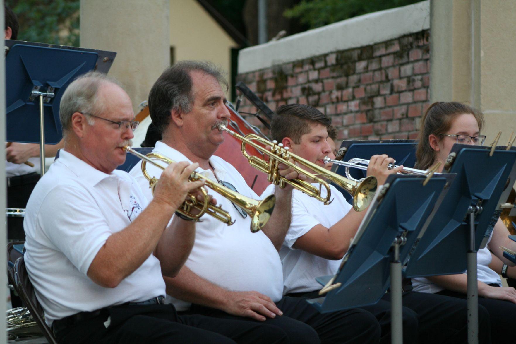 Band trumpets on News