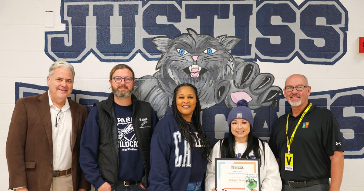 Maygen Steed named Credit Union of Texas Teacher of the Month | News Maygen Steed named Credit Union of Texas Teacher of the Month | News