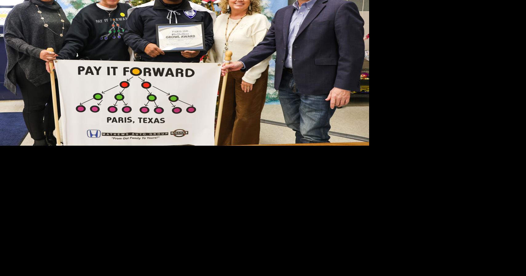 Paris ISD, Mathews identify November GROWL Awards | News
