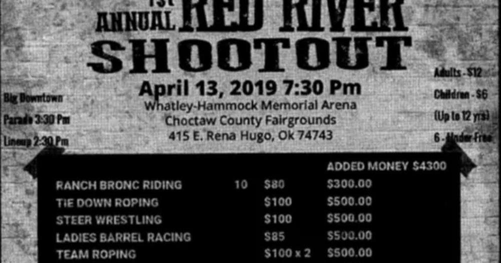 Inaugural Red River Shootout rodeo slated | Free | theparisnews.com