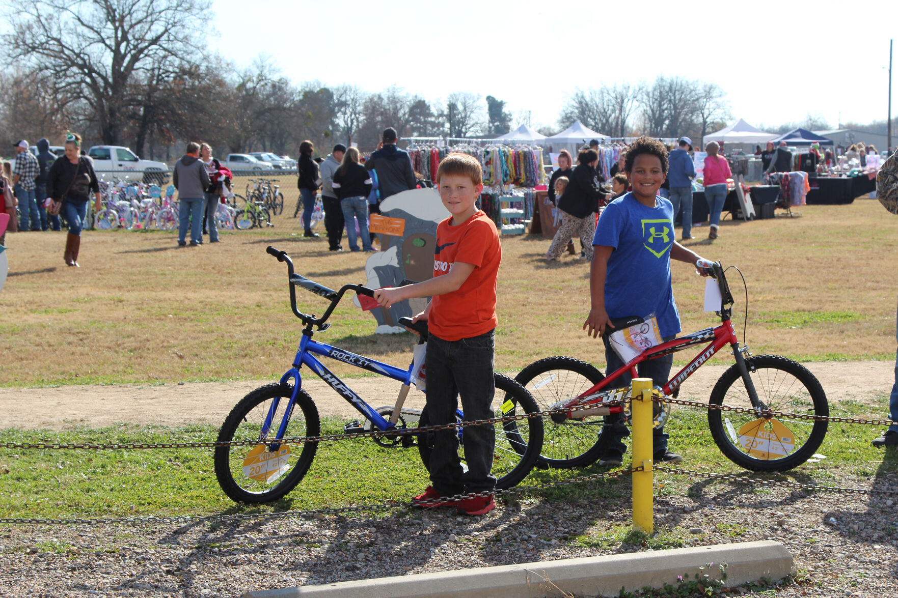 Free bikes for store christmas