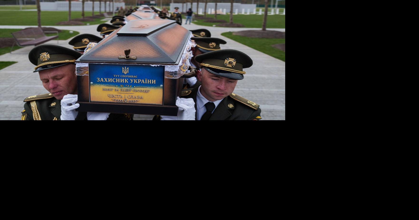 Ukraine buries its unknown soldiers as families wait for identification