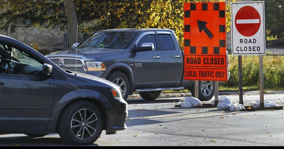 Another road closure at Parkhill and Armour in Peterborough’s East City