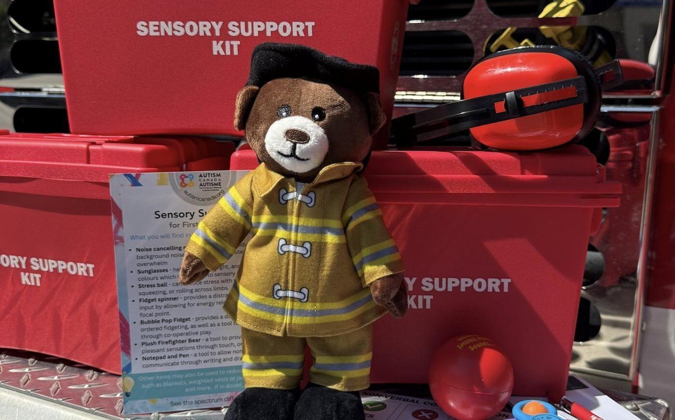 Kits help firefighters support people with sensory issues