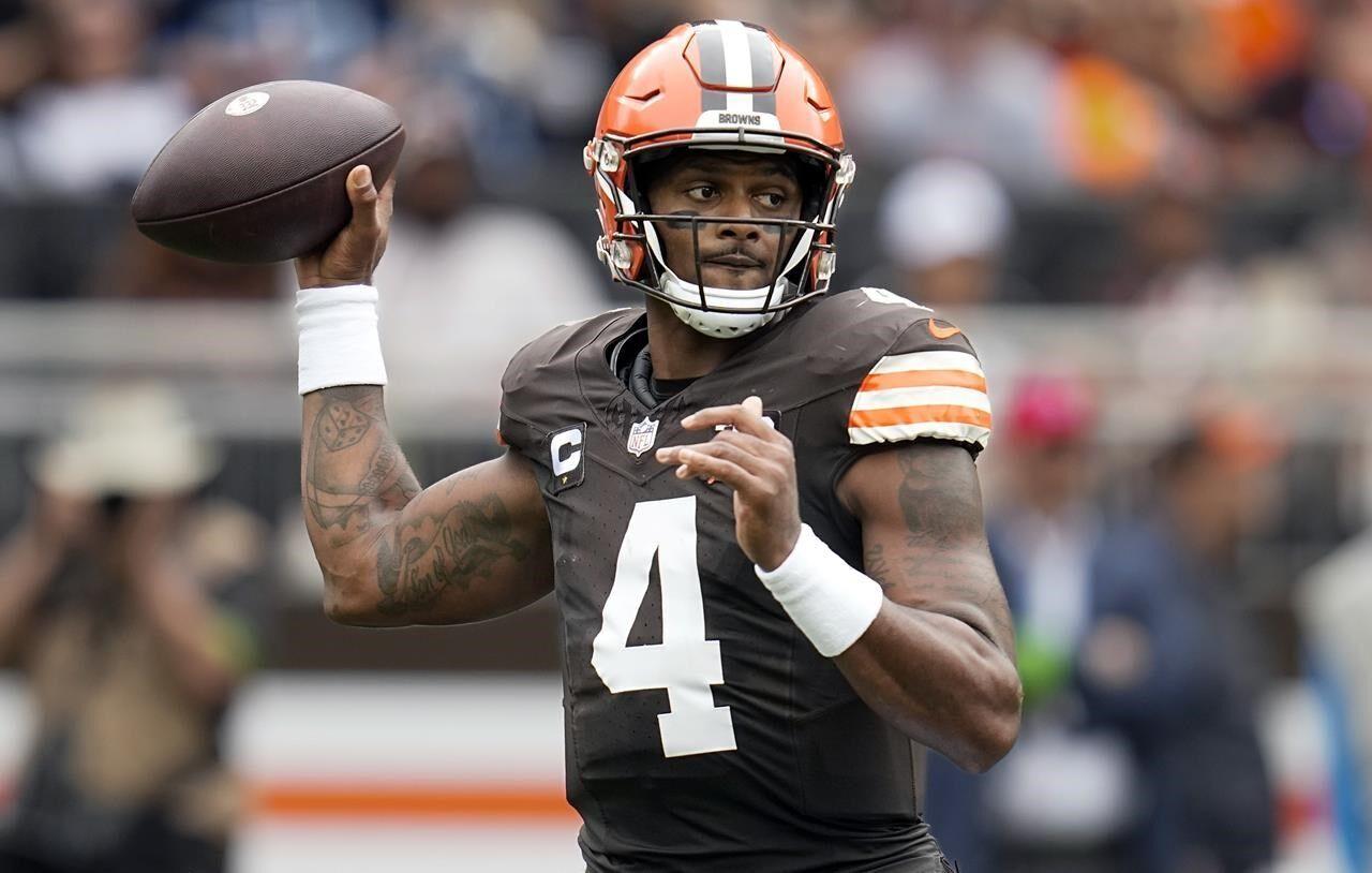 Browns QB Deshaun Watson selected as 1 of 5 team captains on eve