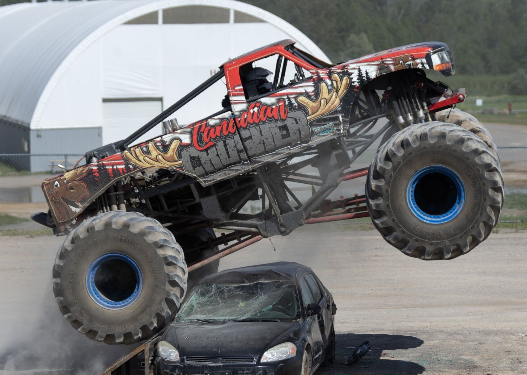 Monster Trucks All Out Tour roars into Lindsay Fairgrounds