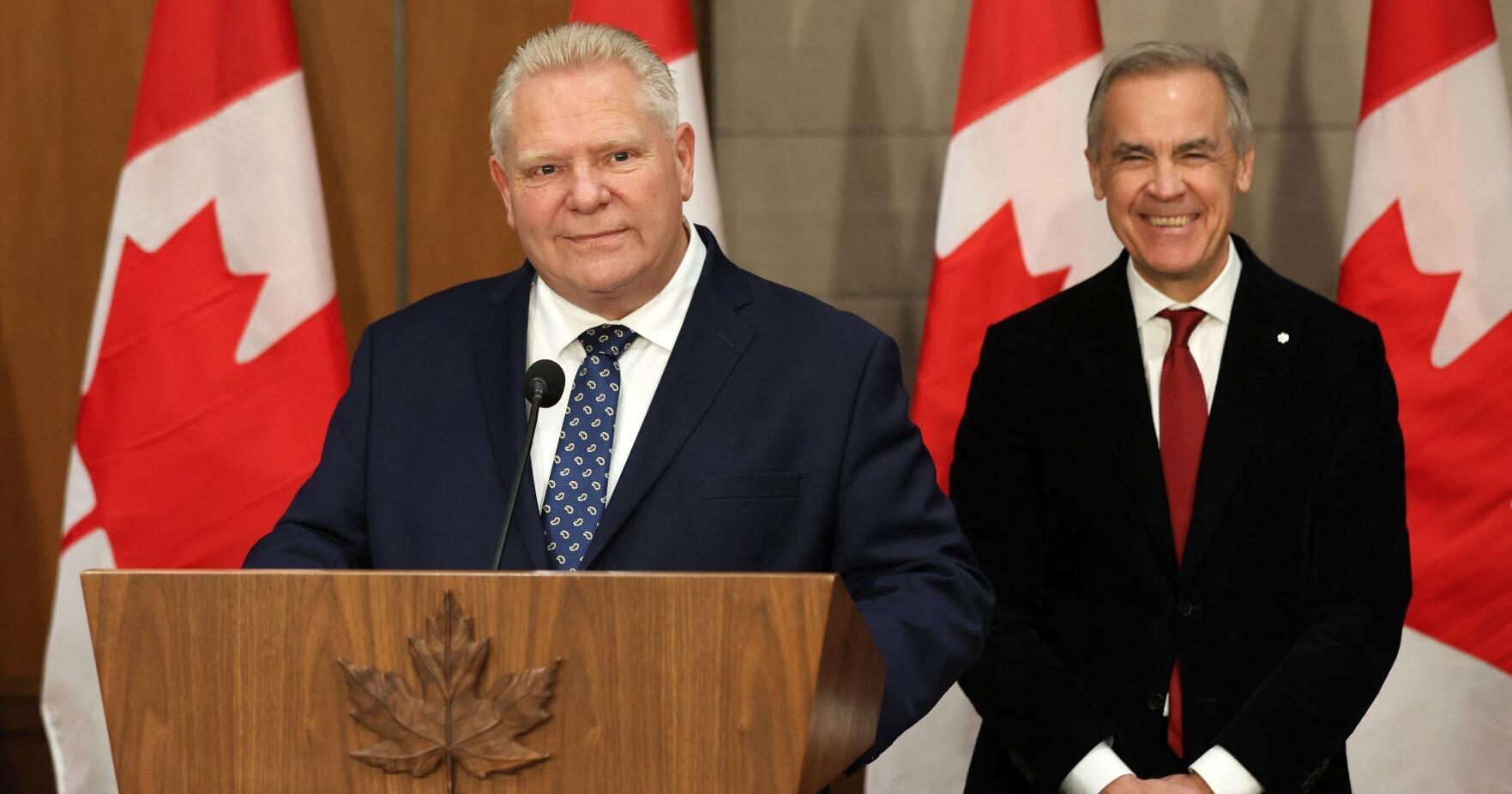 Will Doug Ford and Mark Carney get over Chinese EV tensions ? 