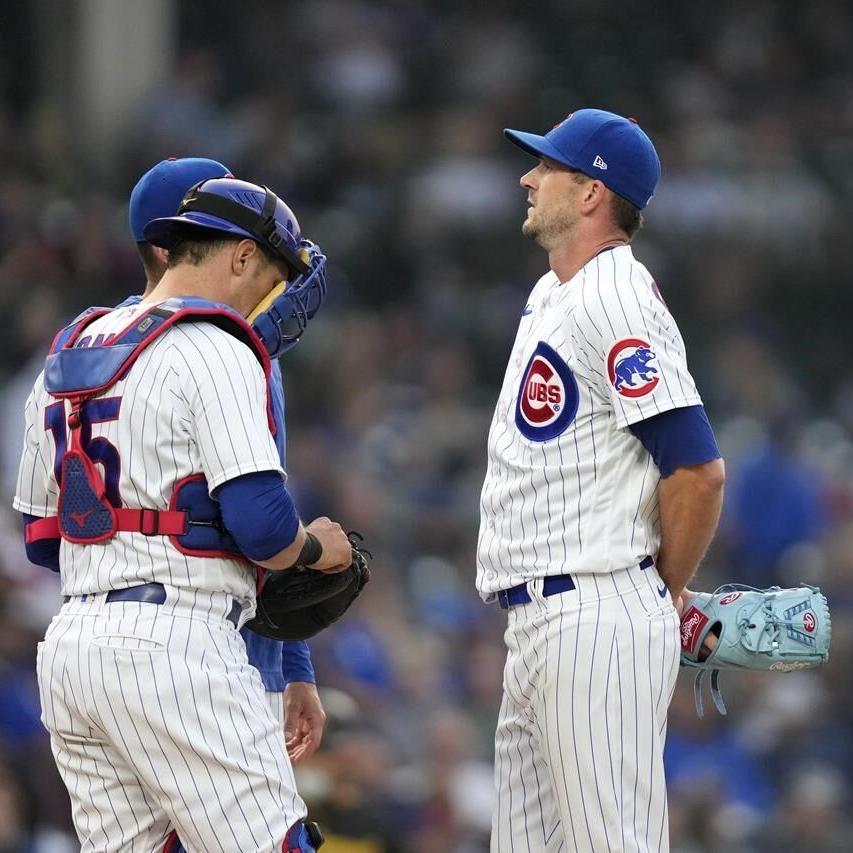 Swanson and Candelario go deep as the Cubs hold off the Braves 8-6 at rainy  Wrigley