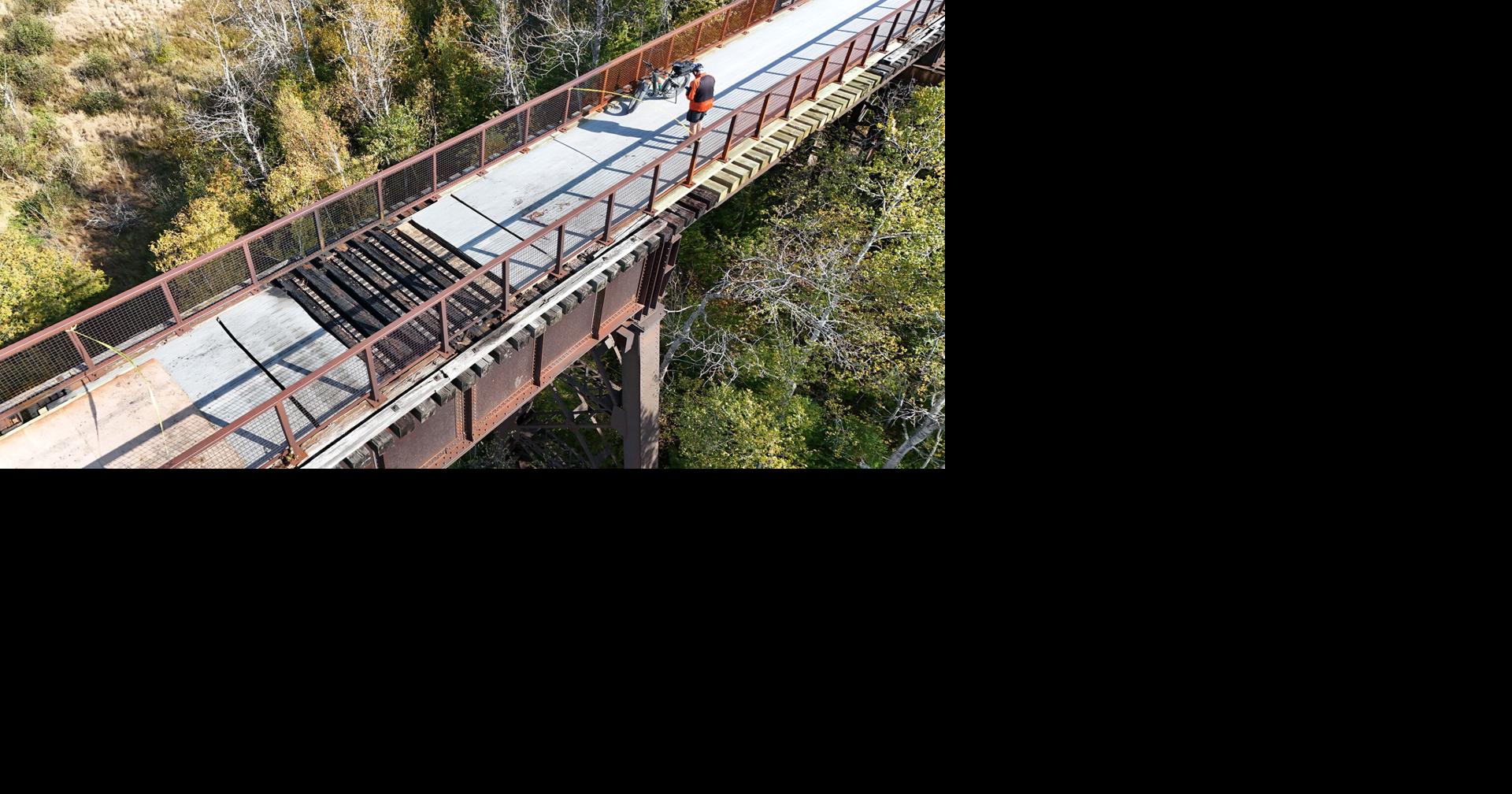 Second fire in two weeks closes scenic trestle bridge