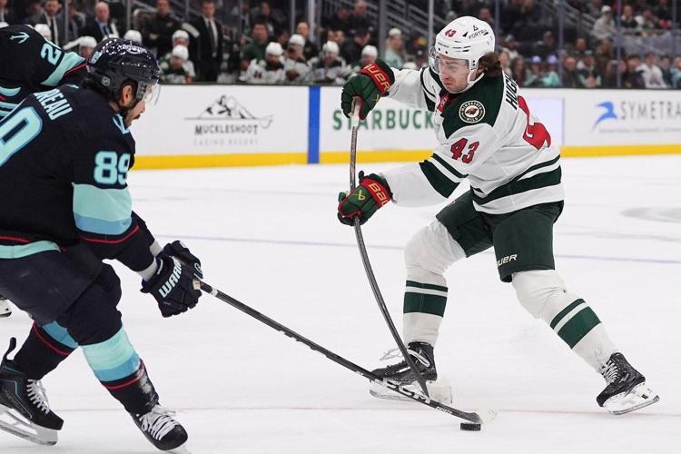 Wild Visual Kaprizov scores early as Wild defeat Kraken 5-1