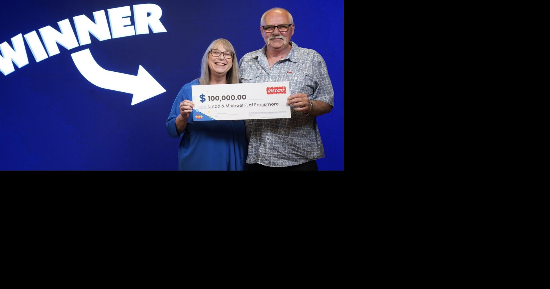 'We did a happy dance': Peterborough-area couple wins large lottery prize with scratch ticket