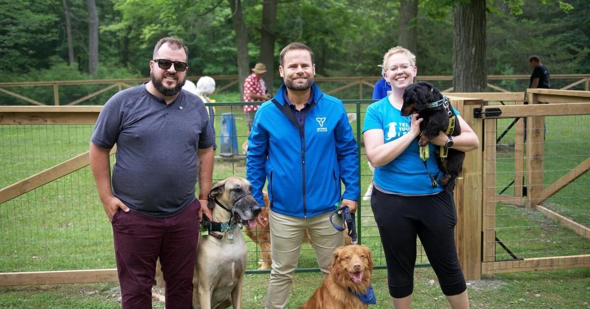 New off-leash dog park opens near Campbellford - Vimarsana News