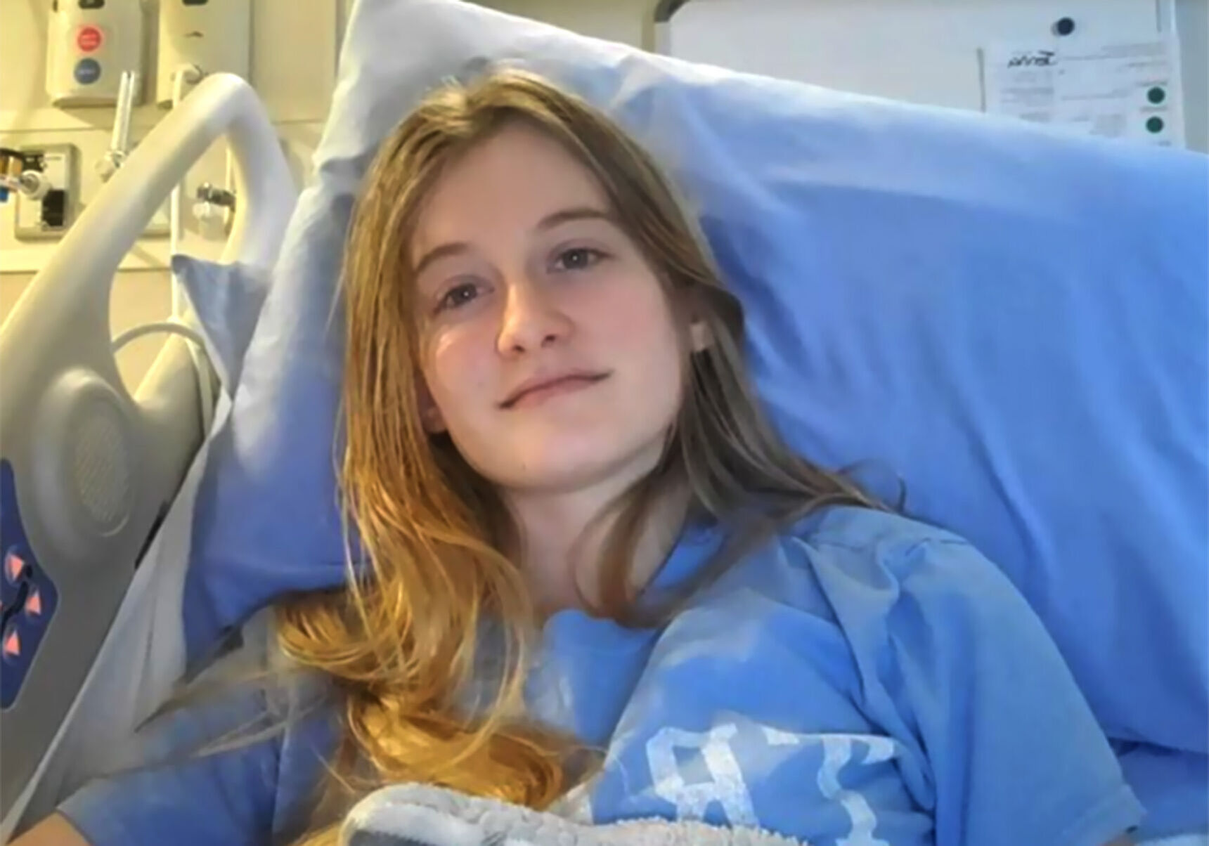 VIDEO Young Peterborough stroke survivor finally home after lengthy stay in overwhelmed hospital image