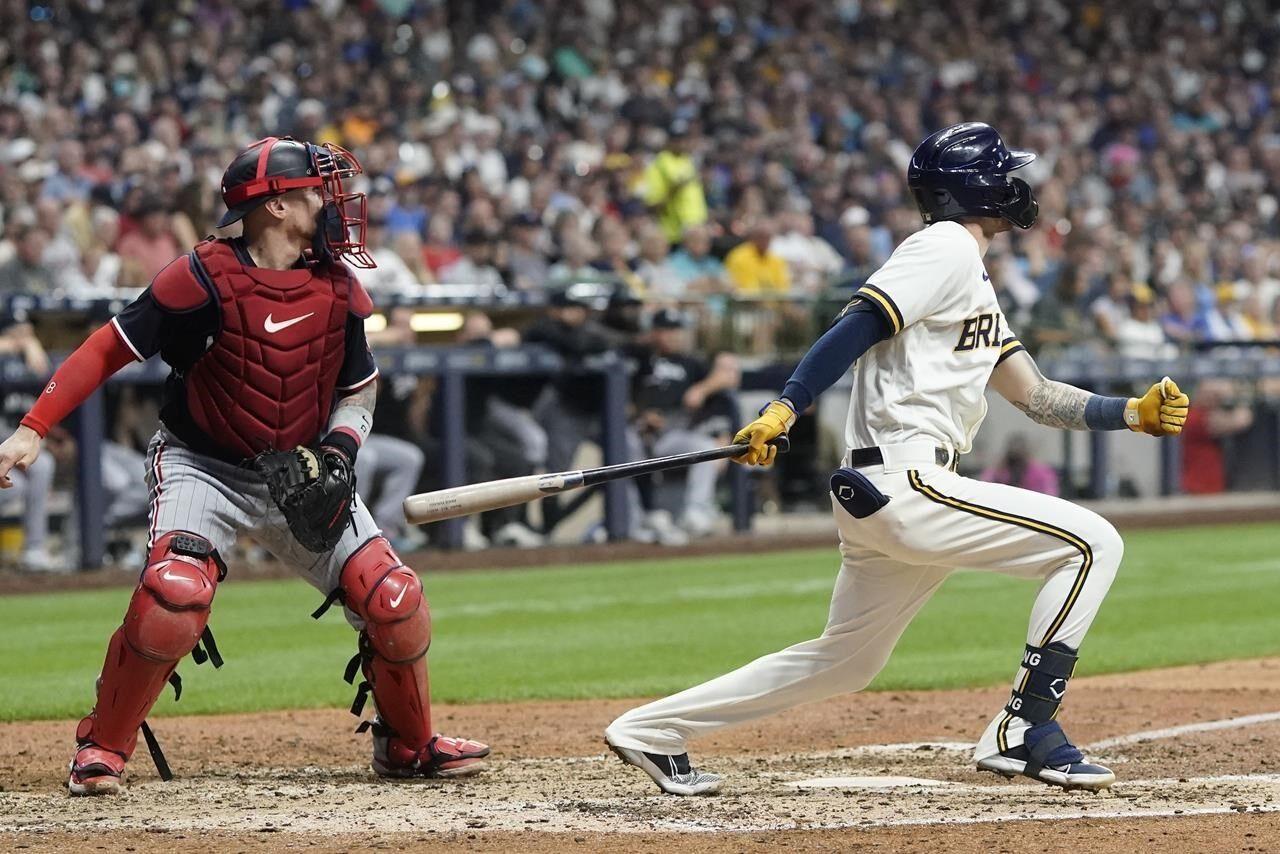 Tellez homers for 1st time in three months as Brewers beat Padres