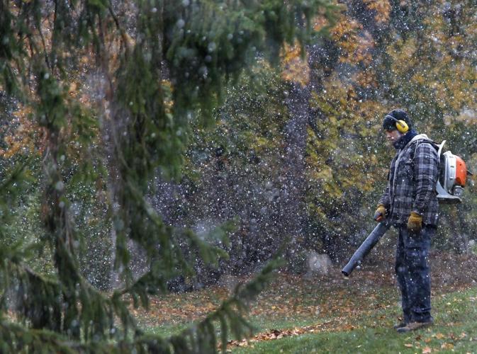 Photos: Peterborough’s first snow of the season falls