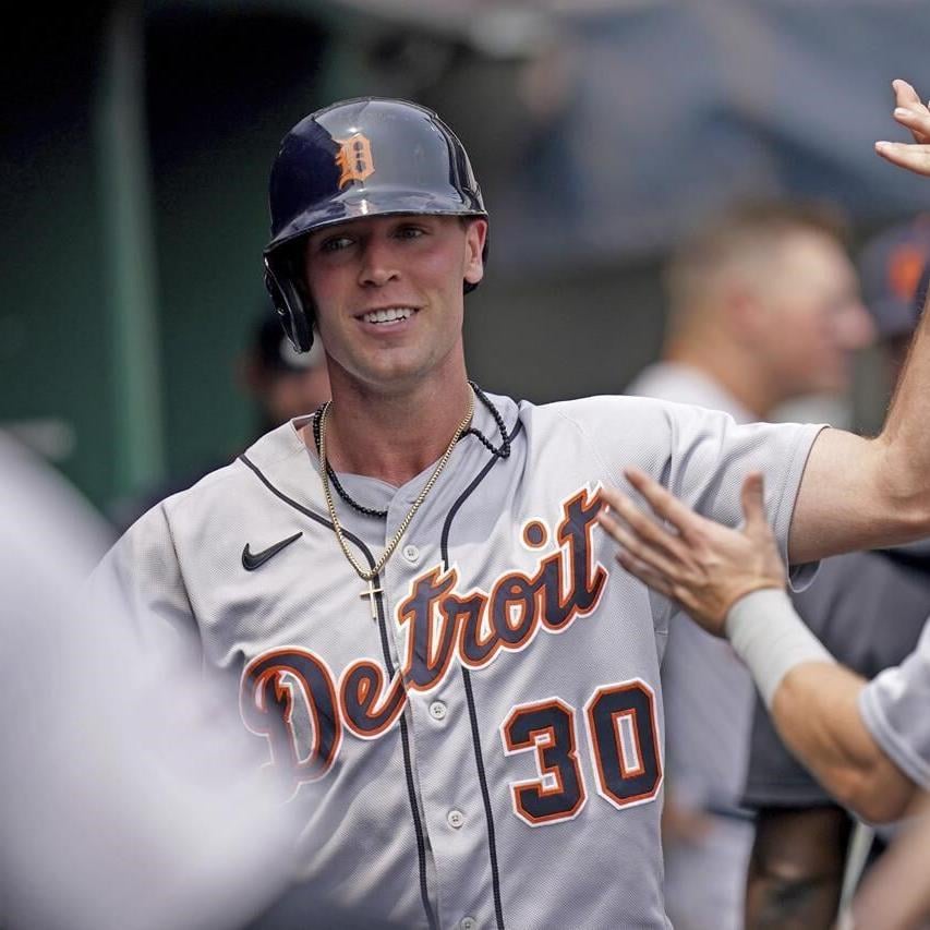 Short ties career-high with 3 RBIs, helping Tigers split 2-game