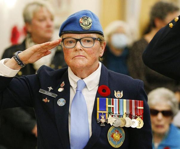 Remembrance Day program at St. Joseph’s at Fleming