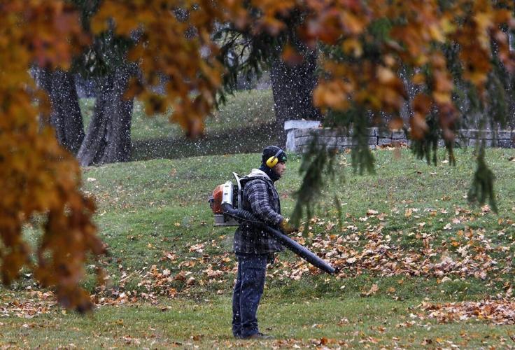 Photos: Peterborough’s first snow of the season falls