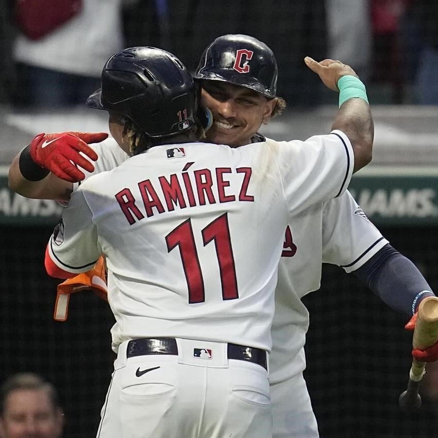 José Ramírez hits 3 homers to power Guardians to 10-3 win