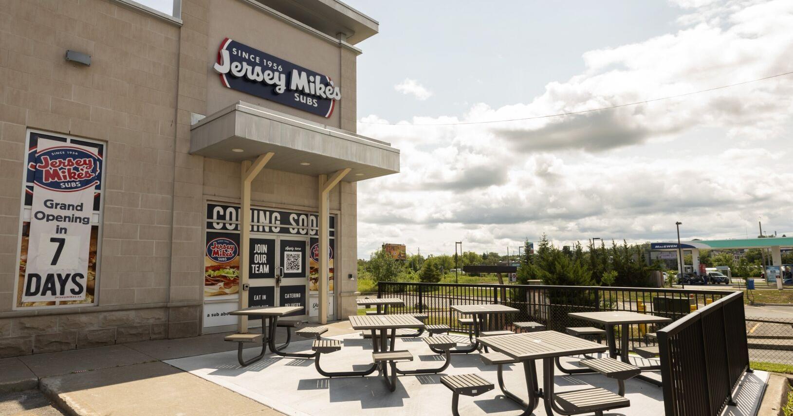 Jersey Mike Subs opening new restaurant in Peterborough