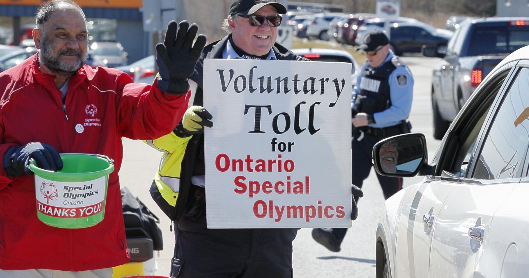 Toll donations collected for Special Olympics - Vimarsana News