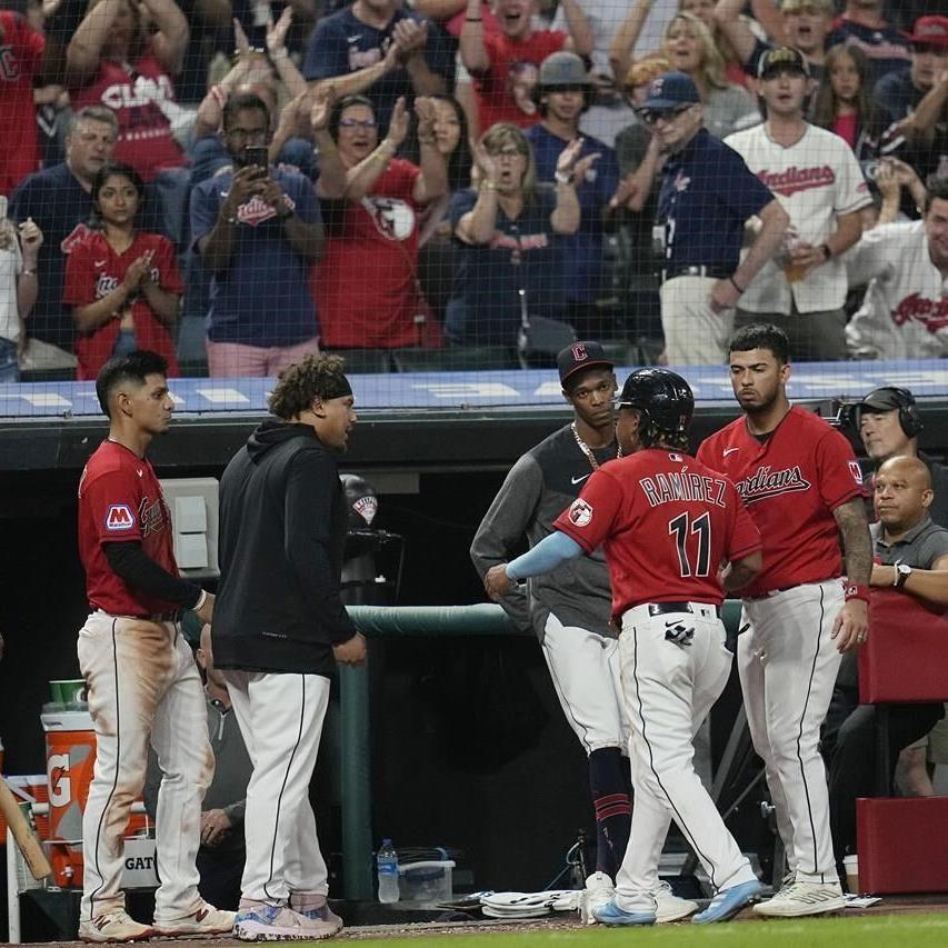 Guardians rout Rangers 9-2, Jose Ramirez homers on birthday