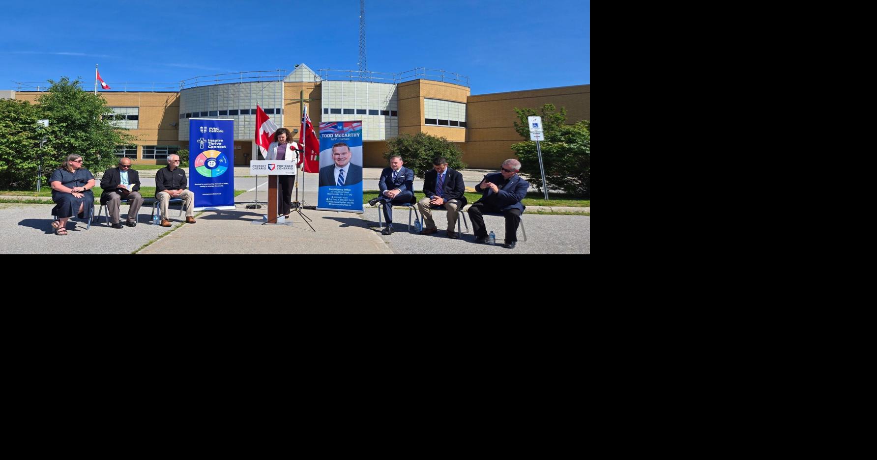 An expansion is on the way for Courtice Catholic high school. Here are the details