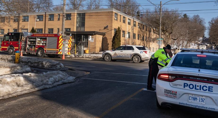 Peterborough apartment building evacuated after fire