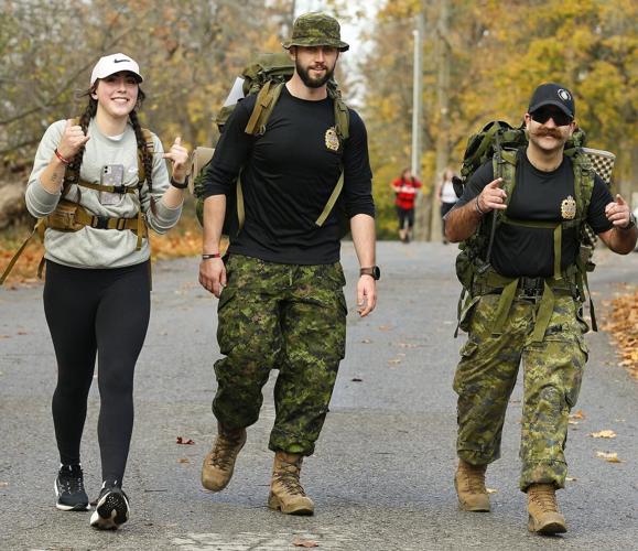 Weekend march in Peterborough supported Wounded Warriors