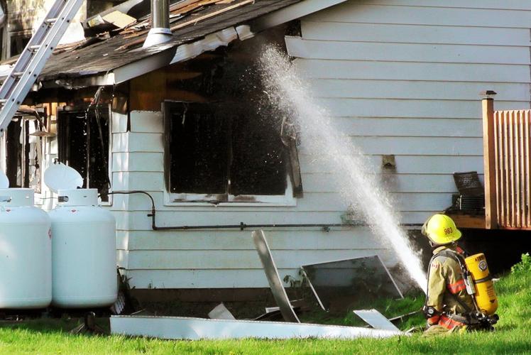 Bethany house fire closed Highway 7A for two hours Wednesday morning