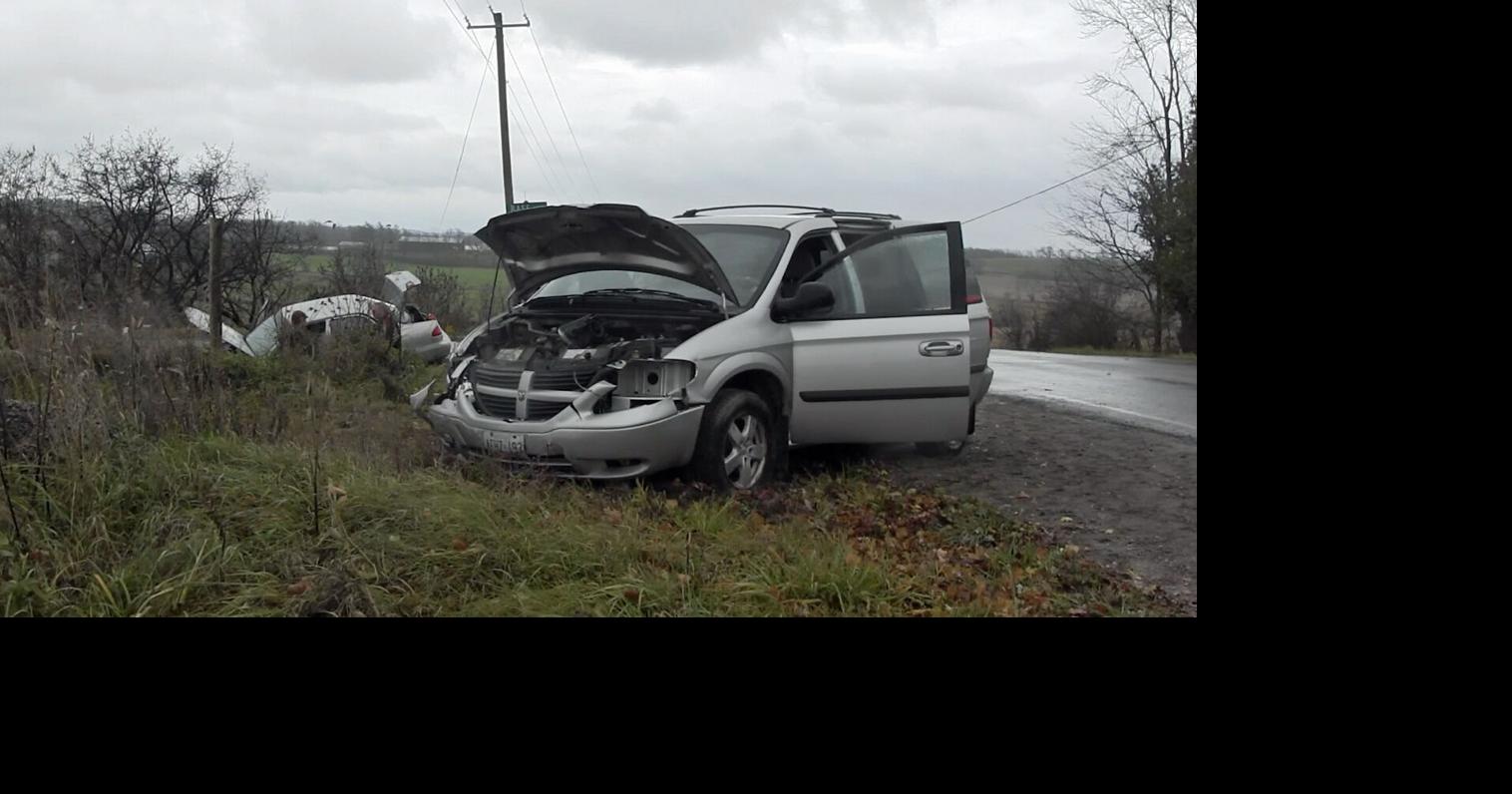 Van and car collide in Keene Road crash