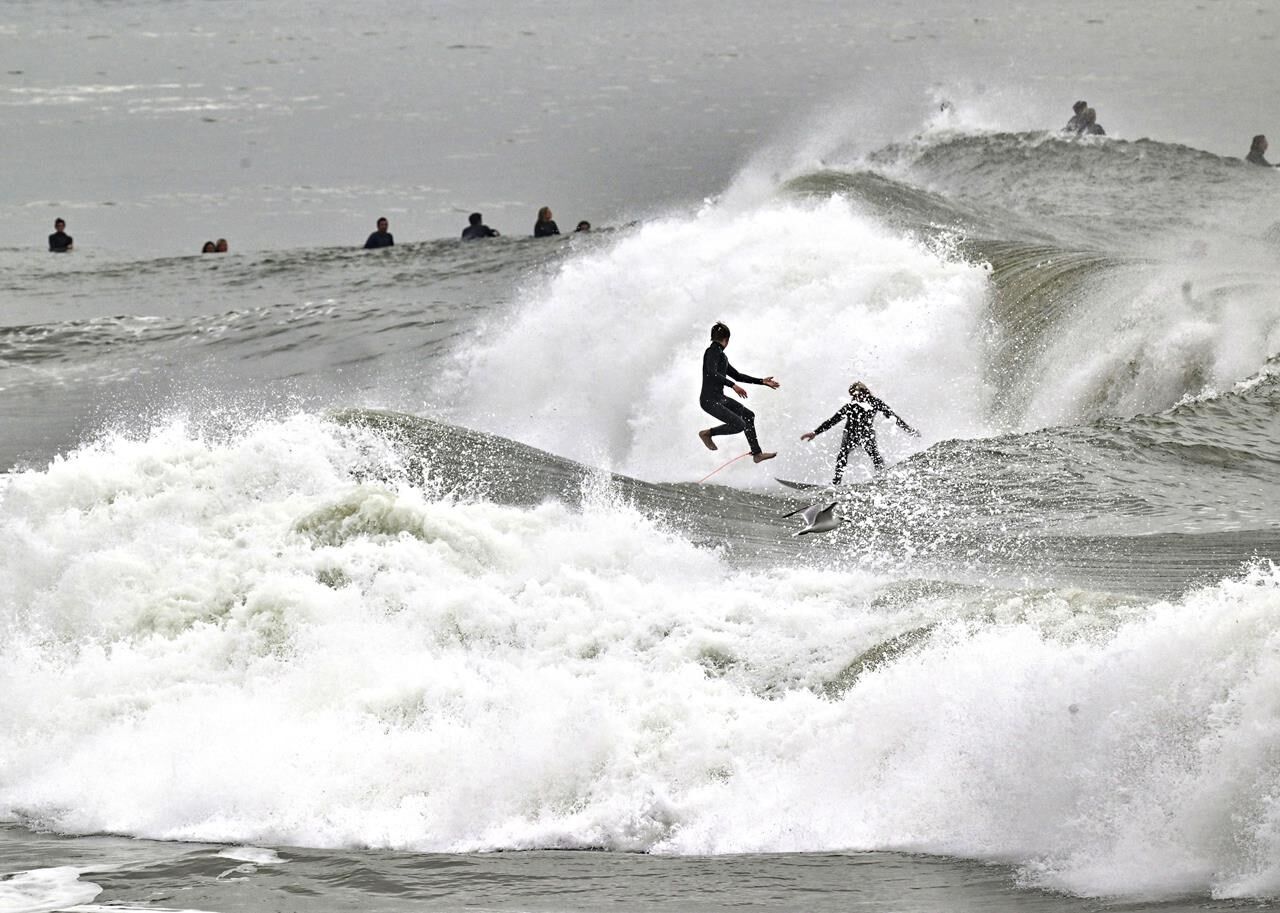 Major Storm Pounds California's Central Coast, Blamed For Man's Death ...