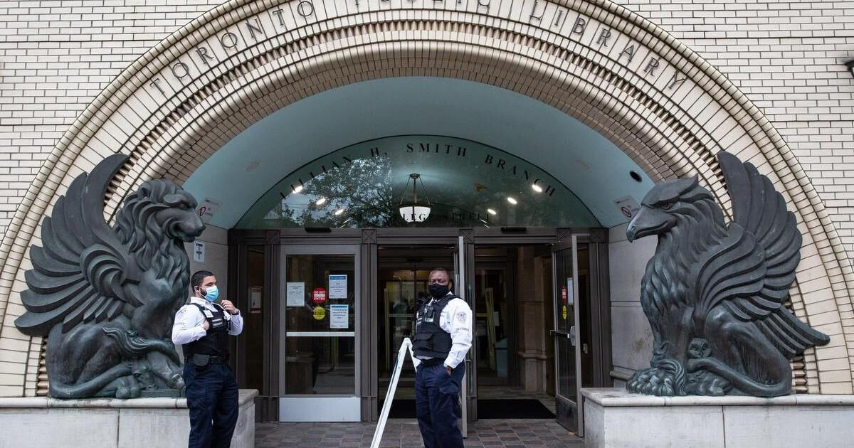 Toronto Public Library Board approves $2 million for security guard ...