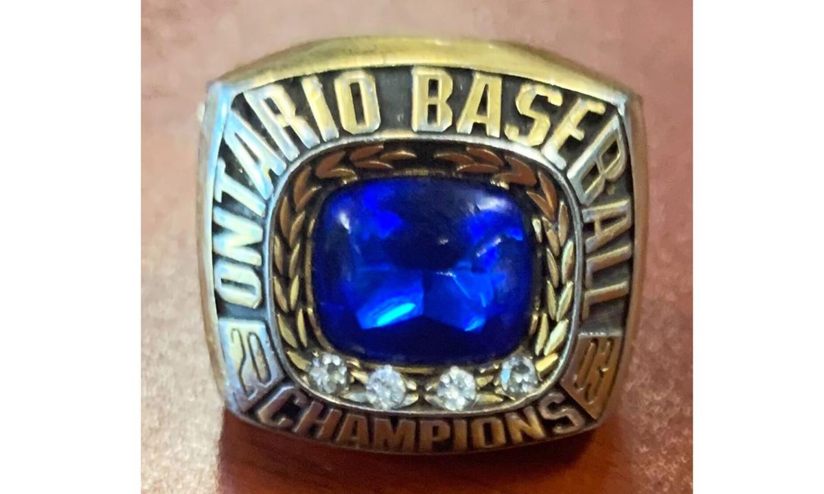 Are you missing this Ontario Baseball Championship ring?
