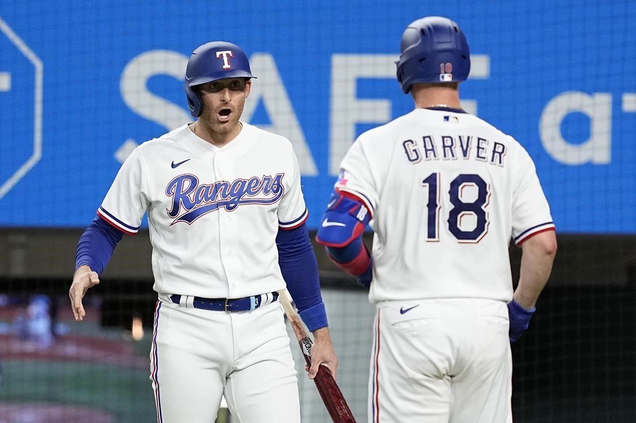 Seager 26th HR matches career high as Rangers beat M's 7-4