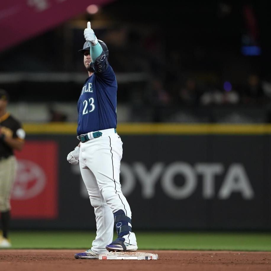 Raleigh hits go-ahead homer, Hancock shines in MLB debut as Mariners beat  Padres 6-1 - ABC News