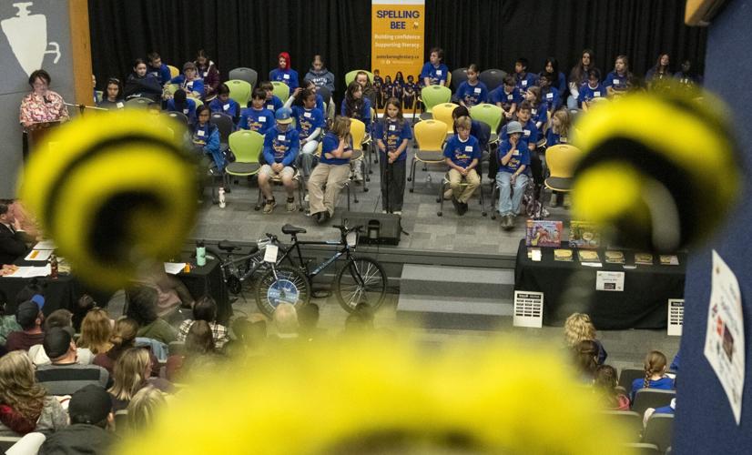 Rotatory Bee Local student compete in annual spelling bee
