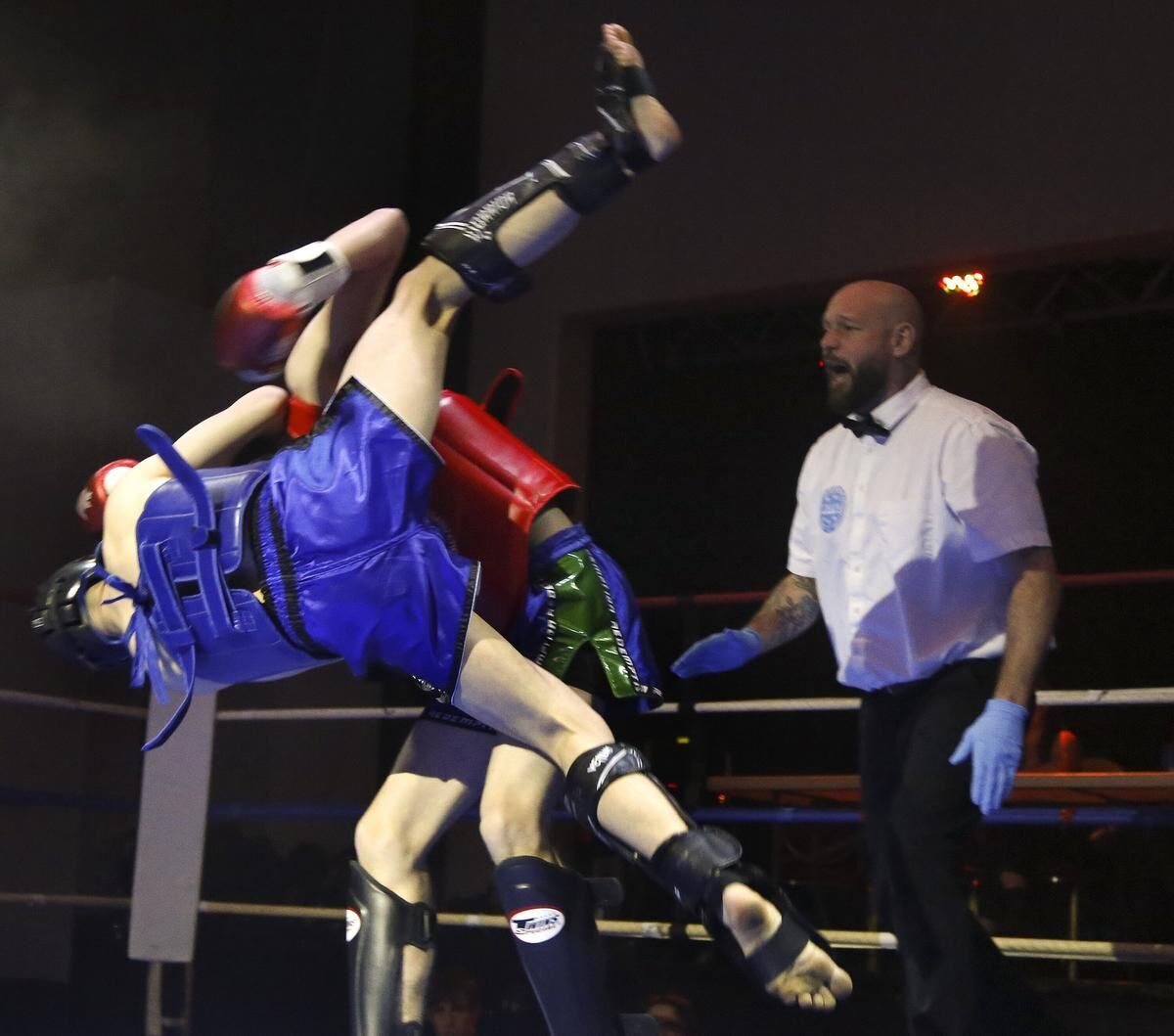 Peterborough crowd roars for young kick-boxers in final round