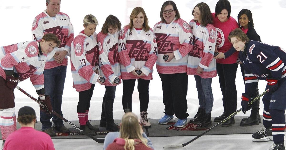 Pink in the Rink raises $62.6K as Peterborough takes on Oshawa