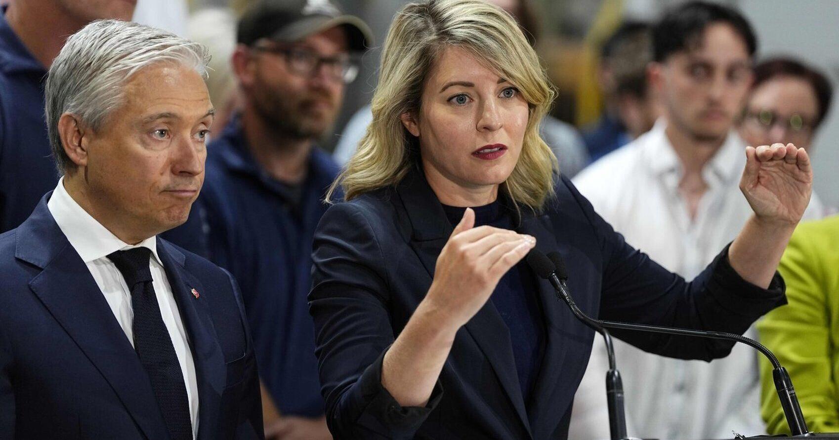 Federal Industry Minister Joly tight - lipped on leveraging Alberta energy with U . S .