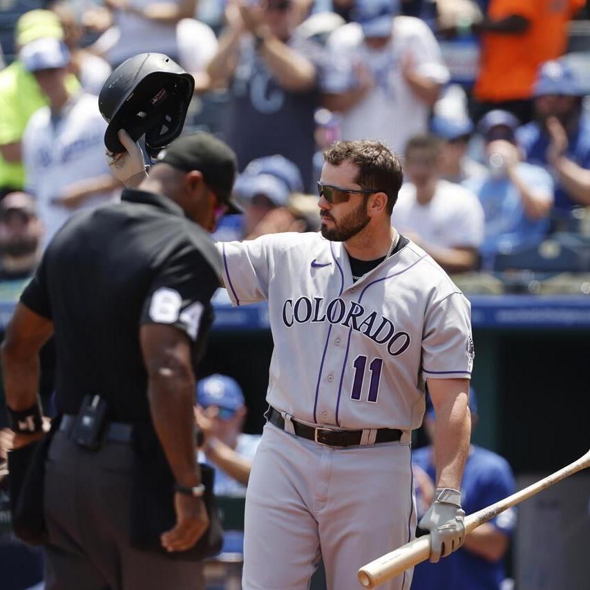 Singer pitches into sixth, Royals beat Rockies 2-0 to avoid sweep