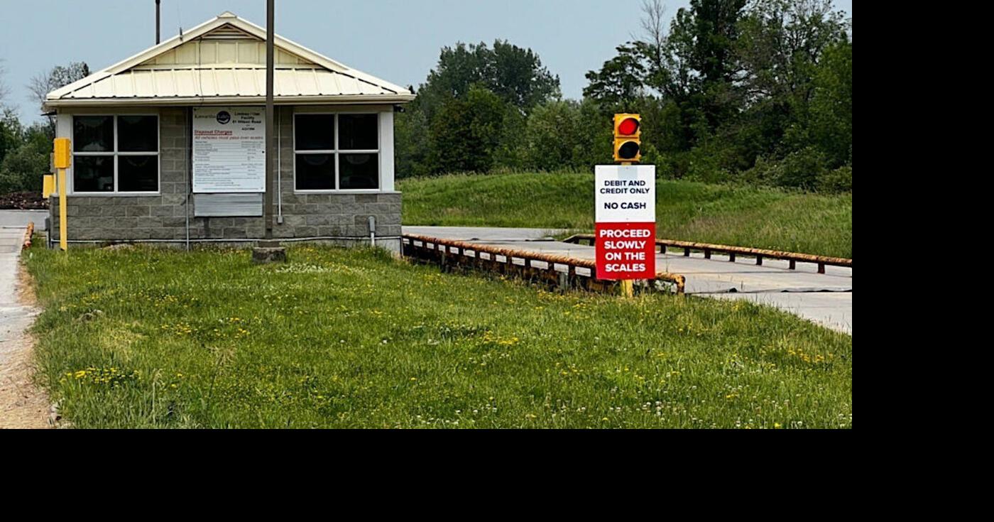Crews prepare site for construction of organics facility