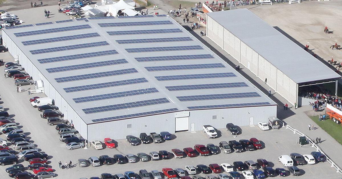 Solar panels at LEX close to paying for themselves