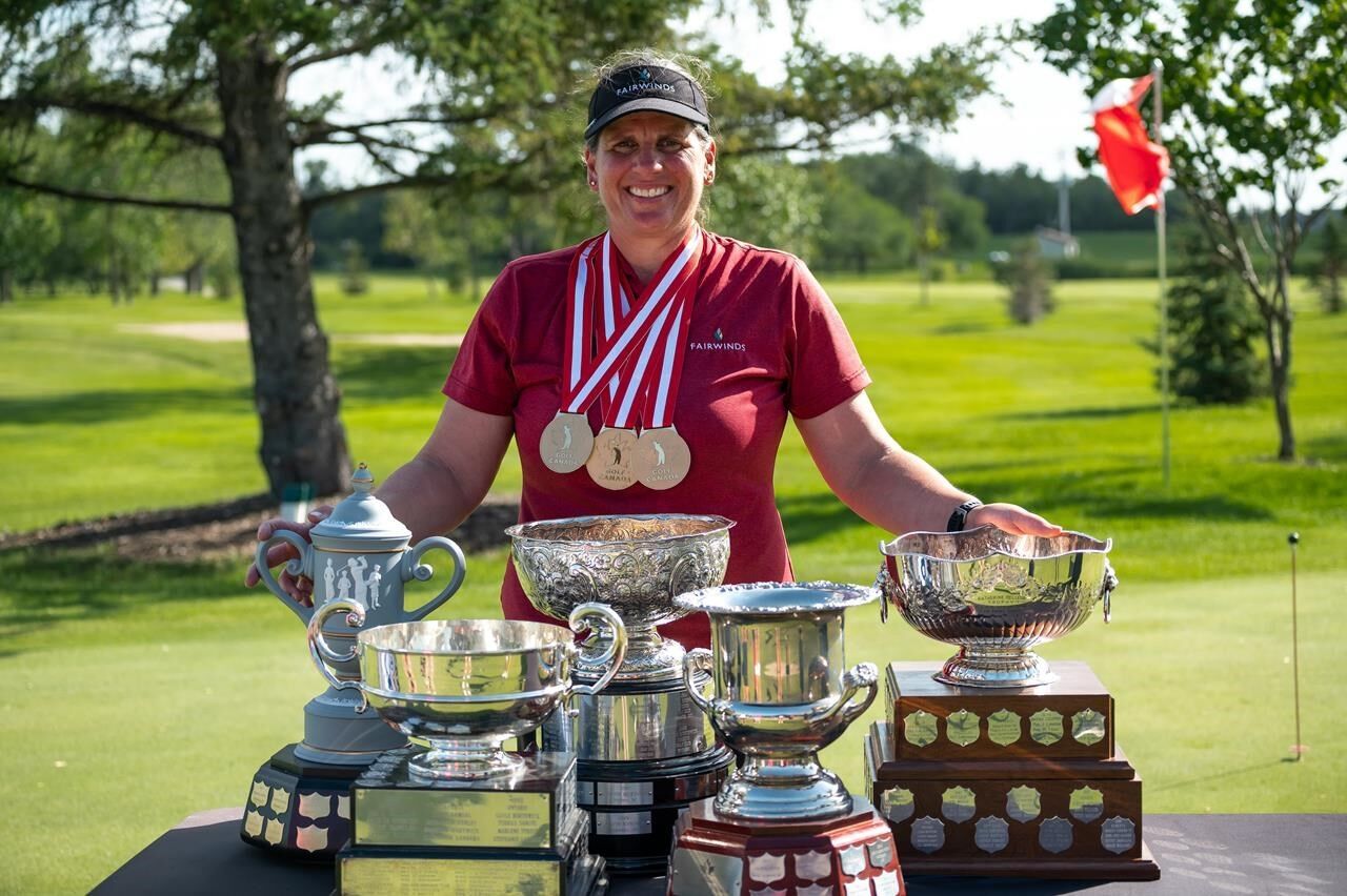 Canadas Stouffer relies on fitness to continue domination of amateur golf world