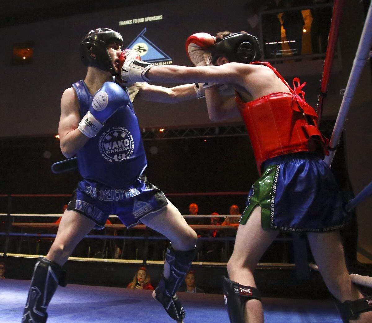 Peterborough crowd roars for young kick-boxers in final round