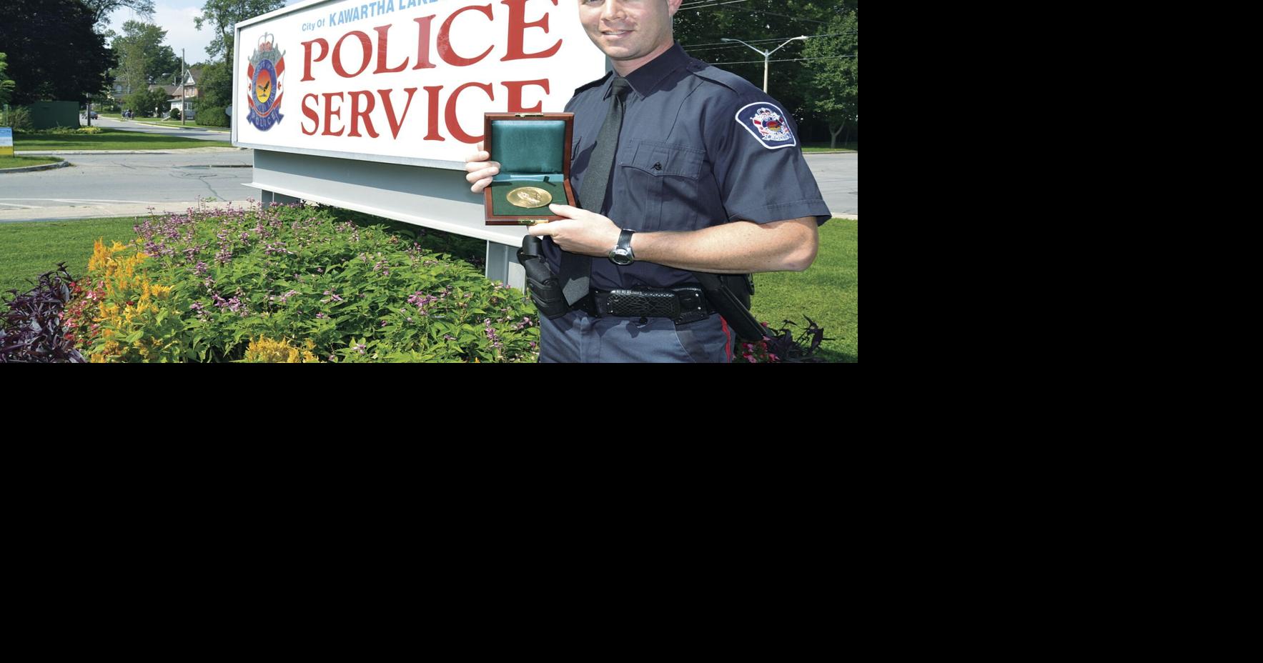 Lindsay police officer receives Carnegie Medal for bravery