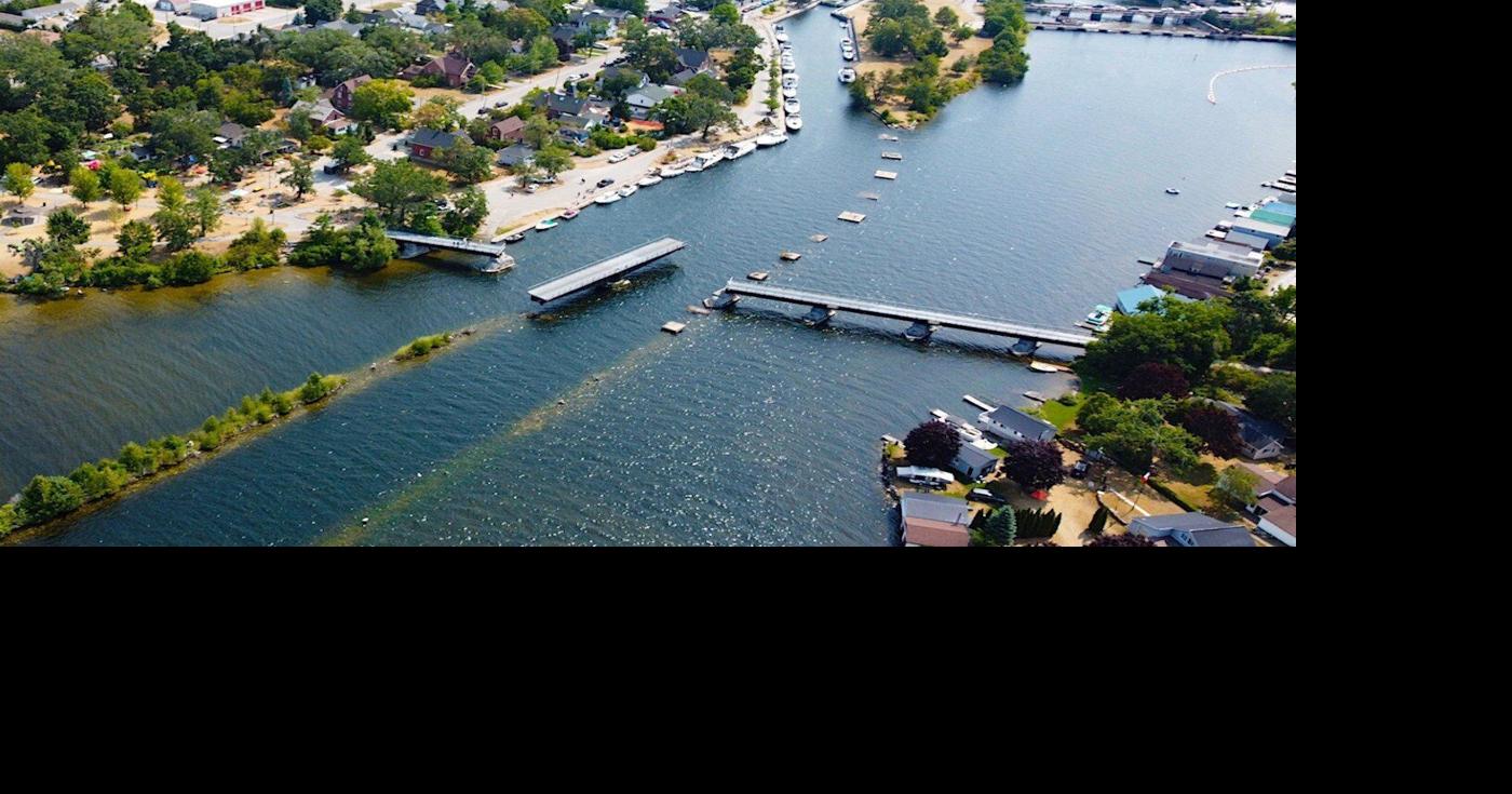 Walking through the past and present of Fenelon Falls’ railway swing bridge