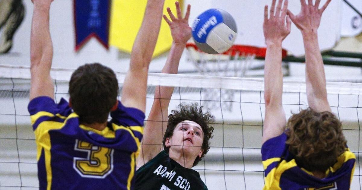 Eight straight titles for Adam Scott volleyball seniors