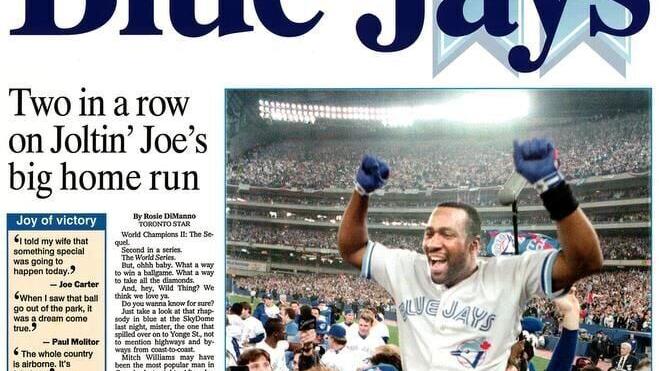 My memories of the Blue Jays' glorious first World Series win