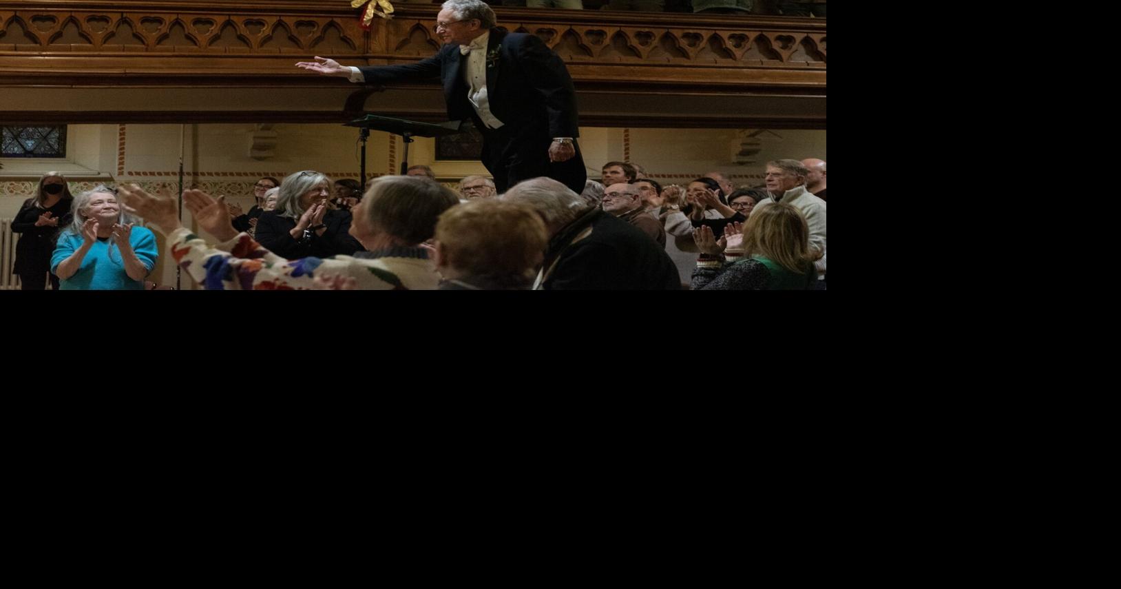 Syd Birrell takes his final bow during emotional Peterborough Singers concert